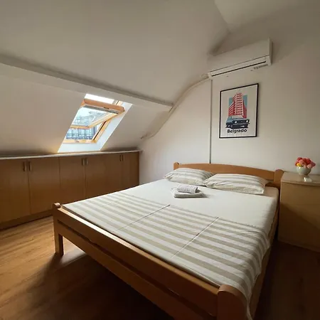 Old Town Two-bedroom Gem With Rooftop Charm Apartment Belgrade
